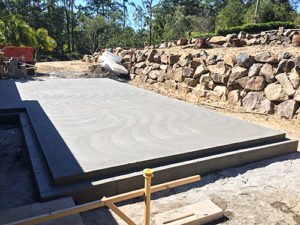 concrete slab sunshine coast