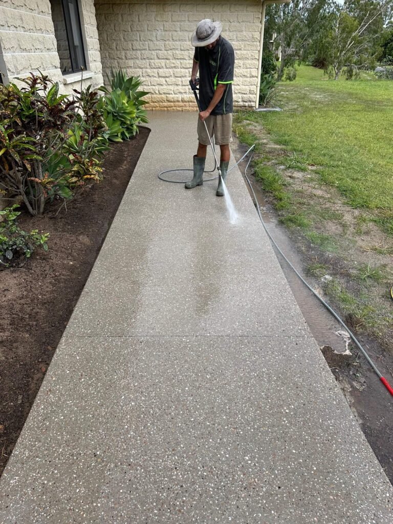 best sunshine coast exposed aggregate