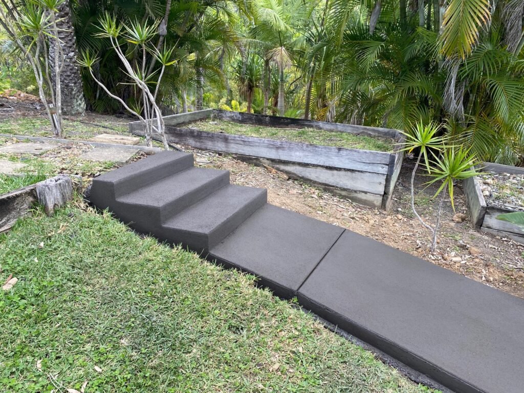 concrete stairs sunshine coast